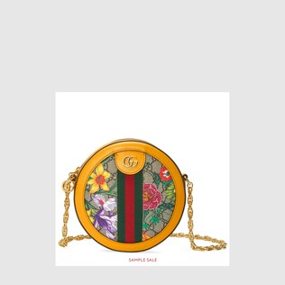 Runde Ophidia GG Flora Mini-Schultertasche