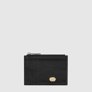 Soft leather card case