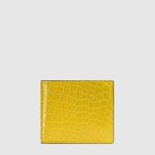 Portefeuille en crocodile