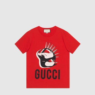 〔グッチ マニフェスト〕オンライン限定 オーバーサイズ Tシャツ