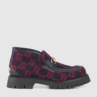 GG wool ankle boot