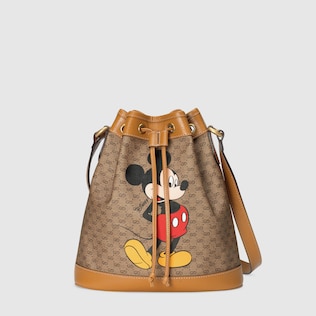 Сумка-ведро небольшого размера Disney x Gucci
