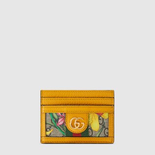 Ophidia GG Flora card case