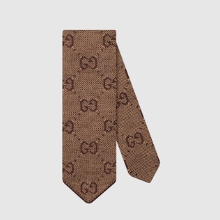GG wool tie