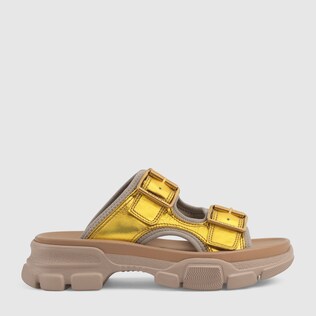 Sandales en cuir pour femme