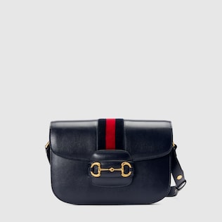 Gucci 1955馬銜扣肩揹袋