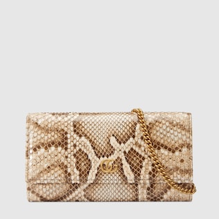 GG Marmont Brieftasche mit Kette