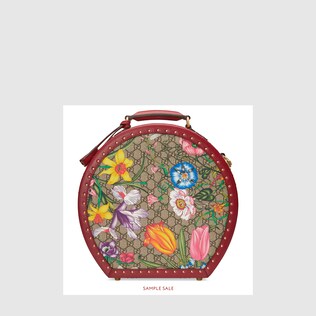 GG Hutschachtel mit Flora-Print