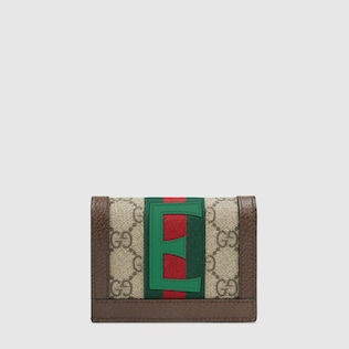 Portefeuille porte-cartes Ophidia GG DIY
