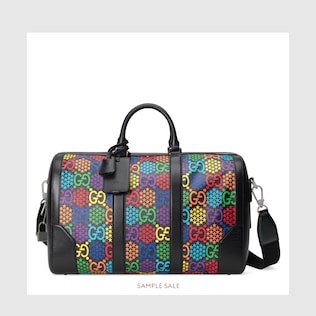 Mittelgroße Reisetasche mit GG Psychedelic
