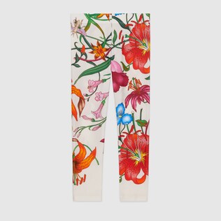 Children's leggings with Flora print