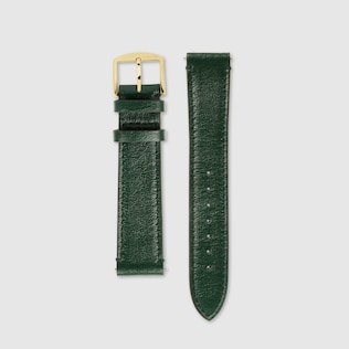 Grip leather watch strap, 38mm