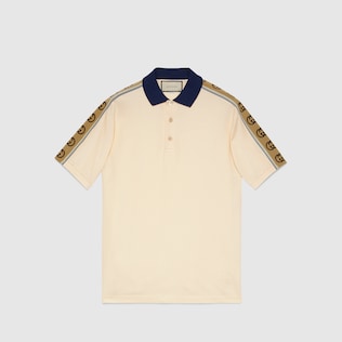 Polo avec GG et rayures