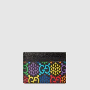 Kartenetui mit GG Psychedelic-Print