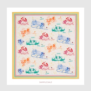 Disney x Gucci cotton scarf