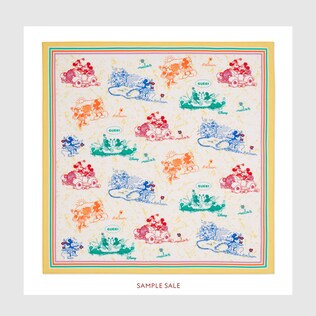 Foulard en coton Disney x Gucci