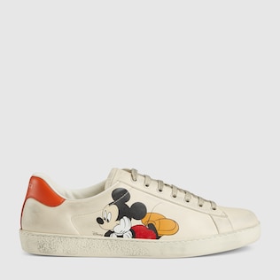 男士Disney x Gucci Ace運動鞋
