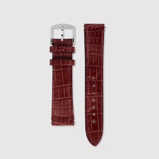 Bracelet de montre Grip en alligator, 38 mm