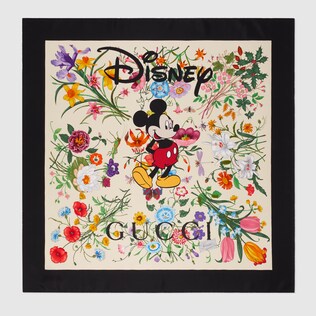Disney x Gucci silk scarf