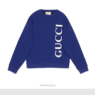 Pullover mit Gucci Print
