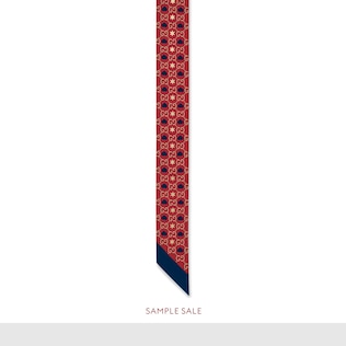 Silk neck bow