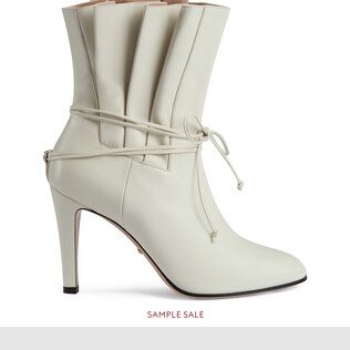 Stiefelette aus Leder