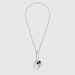 Disney x Gucci silver necklace