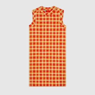 Vestido tipo túnica de tweed