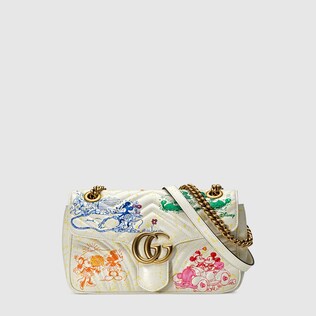 Borsa GG Marmont Disney x Gucci misura piccola, Esclusiva Online