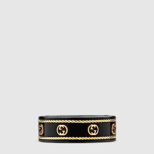 Icon Ring mit GG aus Gelbgold