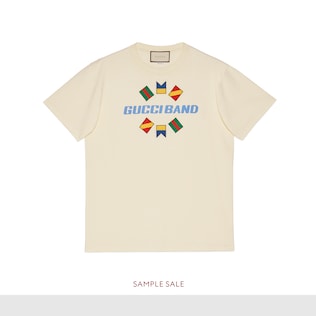 Gucci Band寬身印花T恤
