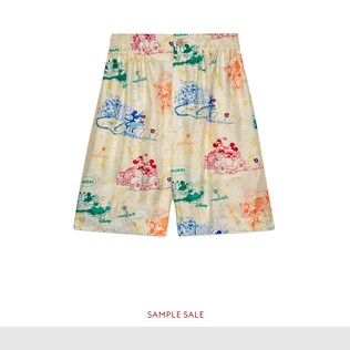 Disney x Gucci真絲短褲