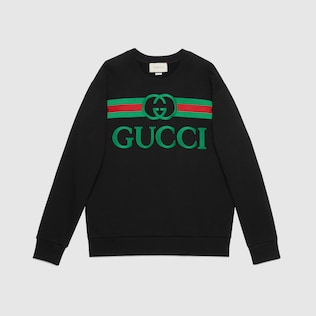 Gucci標誌寬身衛衣