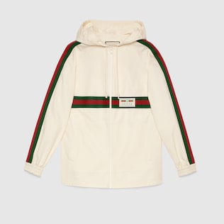 Gucci標籤棉質外套