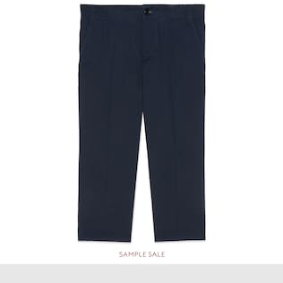Children's stretch gabardine trousers