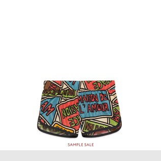 Baby Road Signs print swim shorts