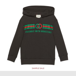Children's Interlocking G print cotton sweatshirt