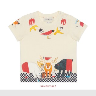 Baby Junaida print cotton T-shirt