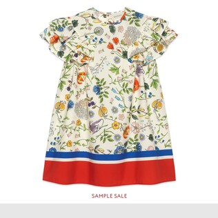 Children's Flora Festival print dress