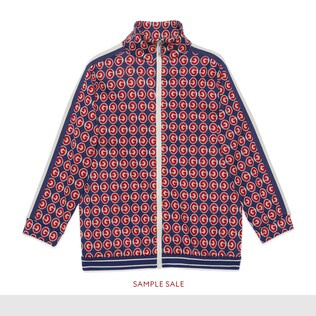 Sweat-shirt pour enfant en jersey à motif G rond