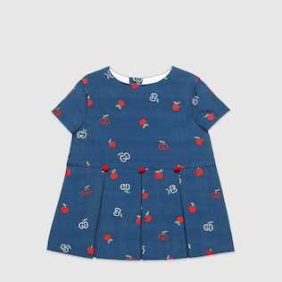 Baby GG apple fil coupé dress