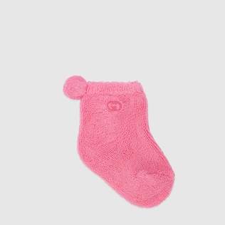 Calzini neonata con pompon