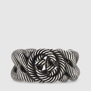 Silver ring with Interlocking G