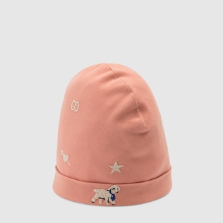 Cappello per neonati con motivo agnello