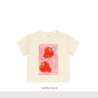 Baby Isabella Cotier print cotton T-shirt