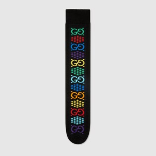 GGサイケデリック ジャカード ソックス