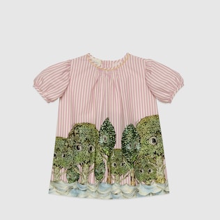 Robe pour bébé en coton avec imprimé Yuko Higuchi
