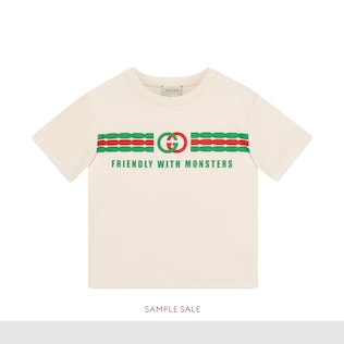 Children's Interlocking G print cotton T-shirt