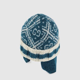 Bonnet pour bébé en laine GG