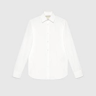 Chemise en popeline de coton